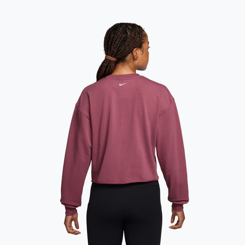 Лонгслів жіночий Nike Pro pink smoke/bleached lilac 2