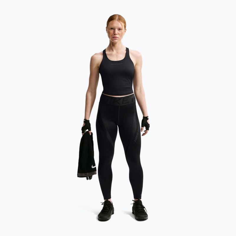 Легінси для тренувань жіночі Nike Pro Sculpt High-Waisted 7/8 black/black 2