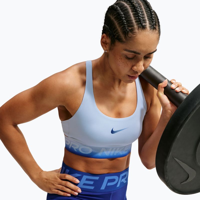 Бюстгальтер для тренувань Nike Pro hydrogen blue/hydrogen blue/old royal 3