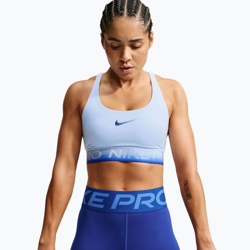 Бюстгальтер для тренувань Nike Pro hydrogen blue/hydrogen blue/old royal 4