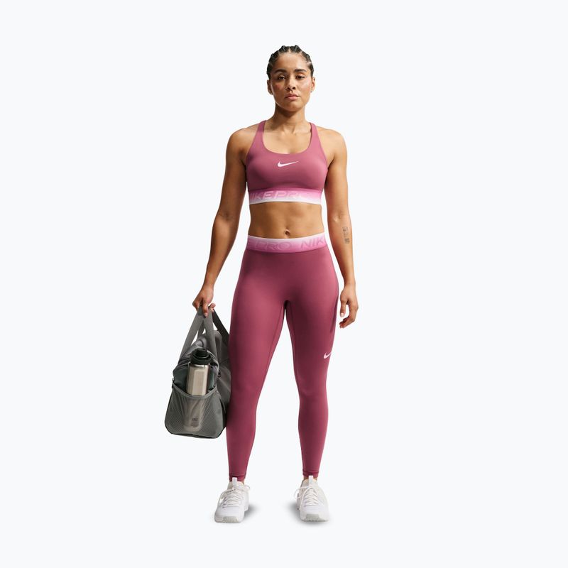 Легінси жіночі Nike Pro pink smoke/pink rise 2