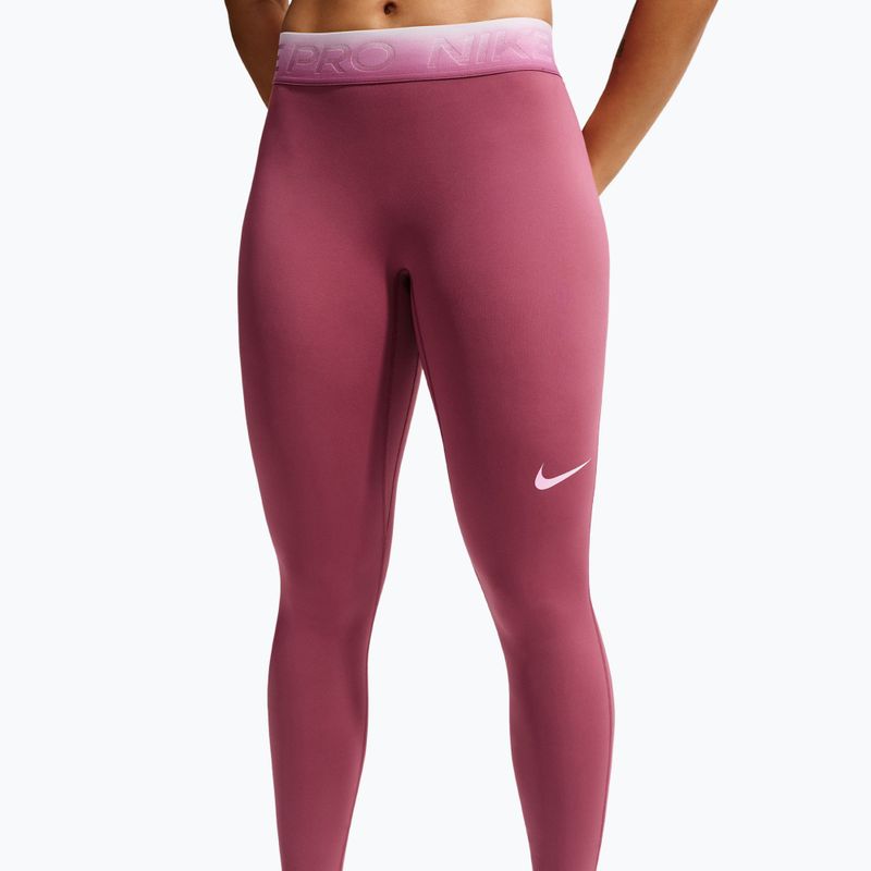 Легінси жіночі Nike Pro pink smoke/pink rise 4