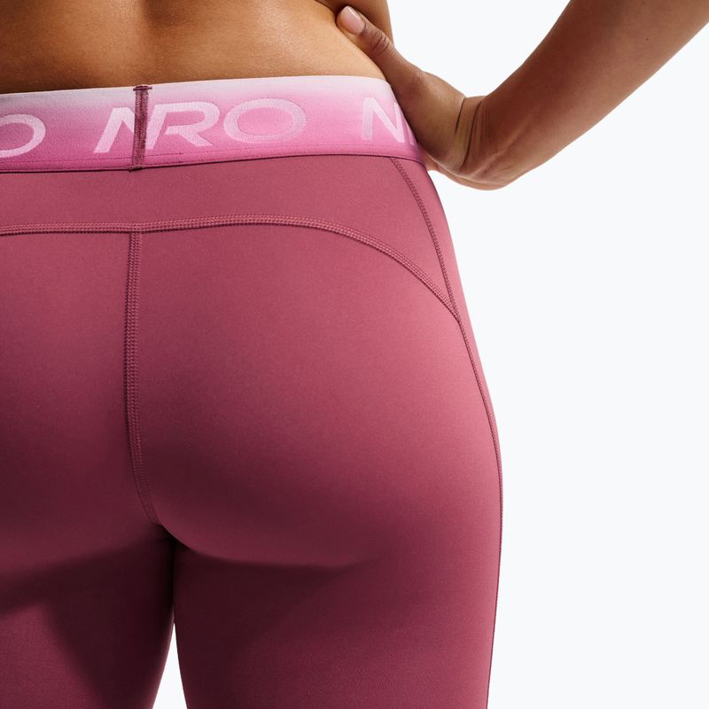 Легінси жіночі Nike Pro pink smoke/pink rise 5