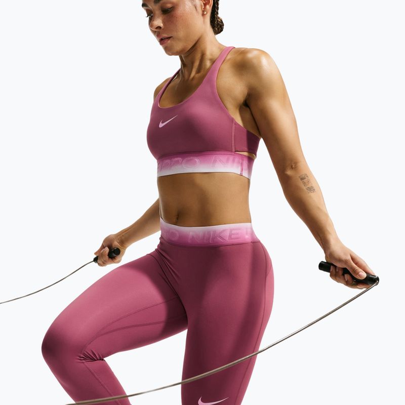 Легінси жіночі Nike Pro pink smoke/pink rise 6