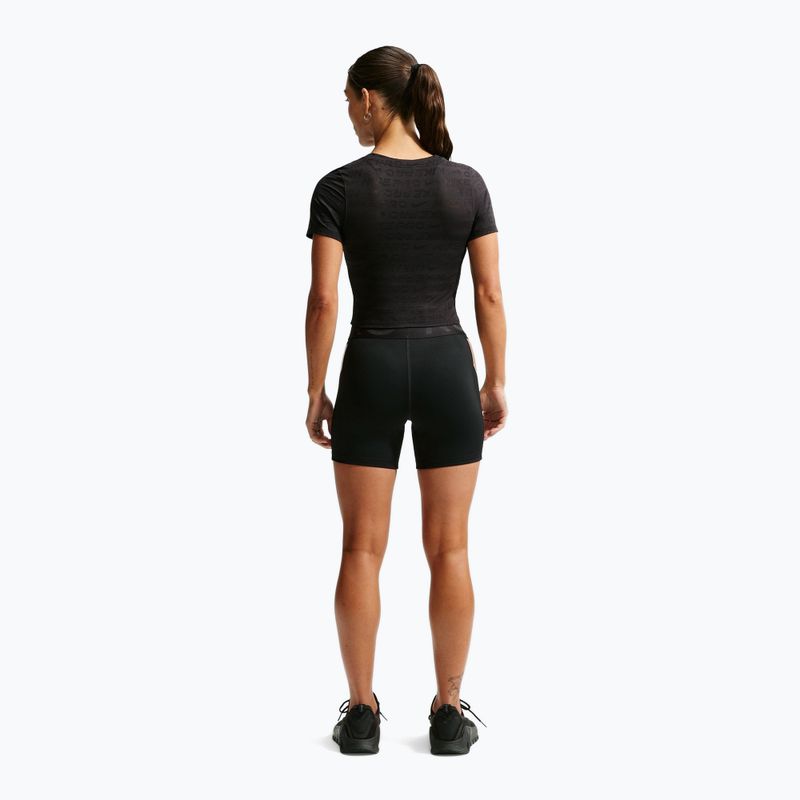Шорти для тренувань жіночі Nike Pro Sculpt black/linen/black/black 3