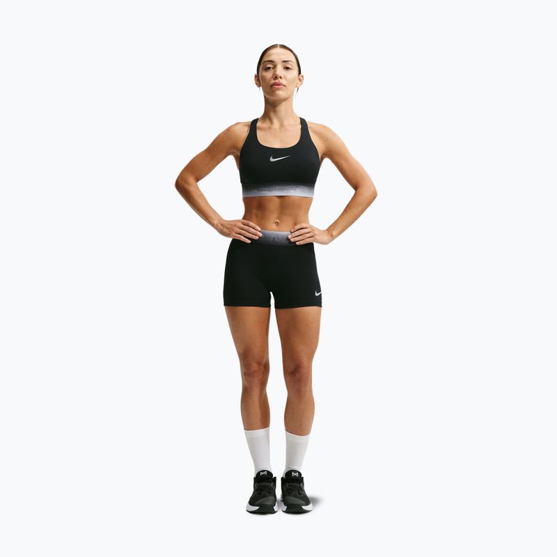 Шорти для тренувань жіночі Nike Pro black/ghost 2