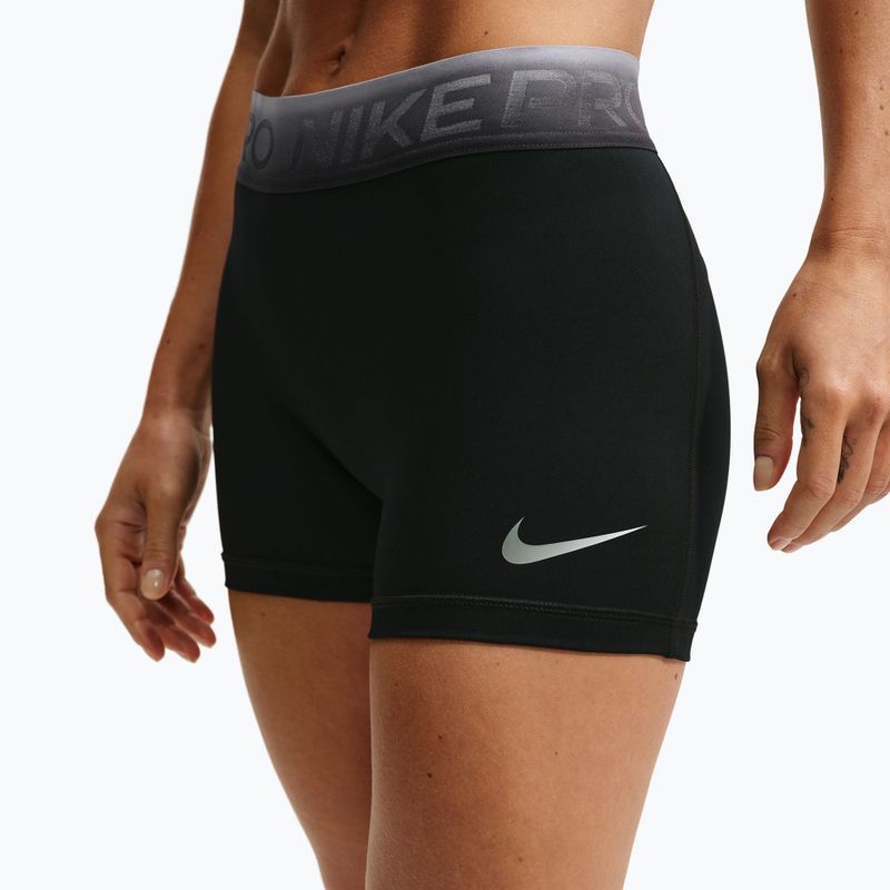 Шорти для тренувань жіночі Nike Pro black/ghost 4