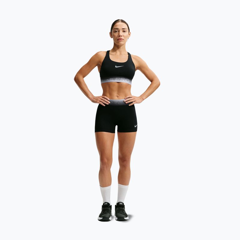 Бюстгальтер для тренувань Nike Pro black/black/ghost/smoke grey 7