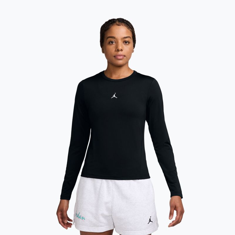 Лонгслів жіночий Jordan Sport black/white