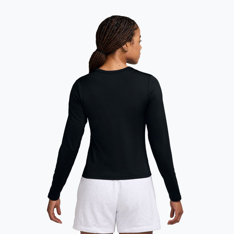 Лонгслів жіночий Jordan Sport black/white 2