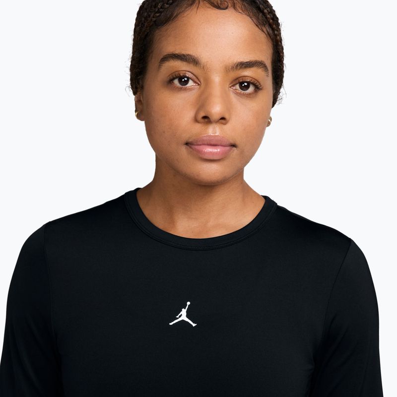 Лонгслів жіночий Jordan Sport black/white 3