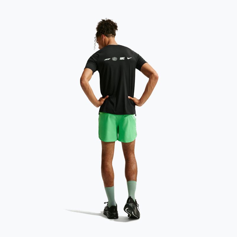 Футболка для бігу чоловіча Nike Stride black 3