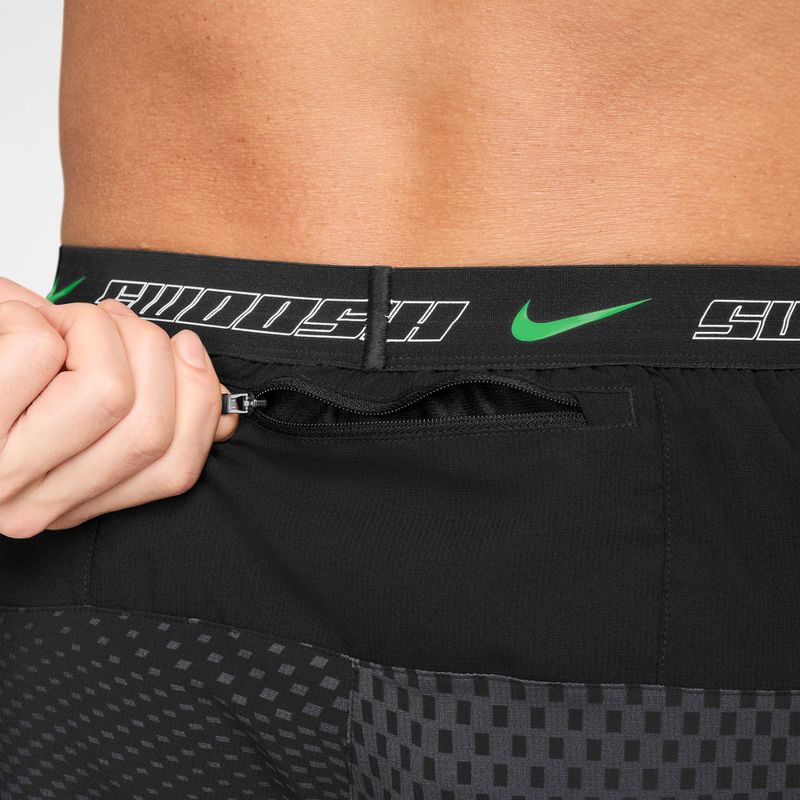 Шорти для бігу чоловічі Nike Stride black 4