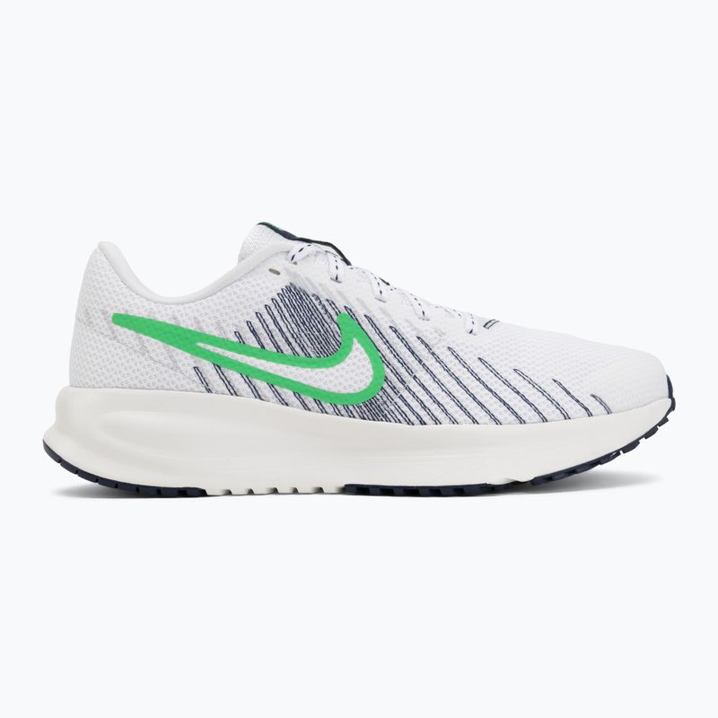 Кросівки для бігу чоловічі Nike Run Defy White/Midnight Navy/Green Spark 2