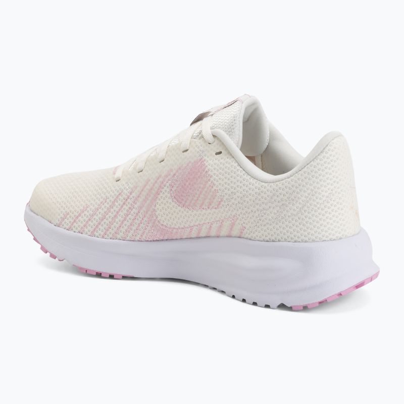 Кросівки для бігу жіночі Nike Run Defy sail/white/pink rise/pink smoke 3