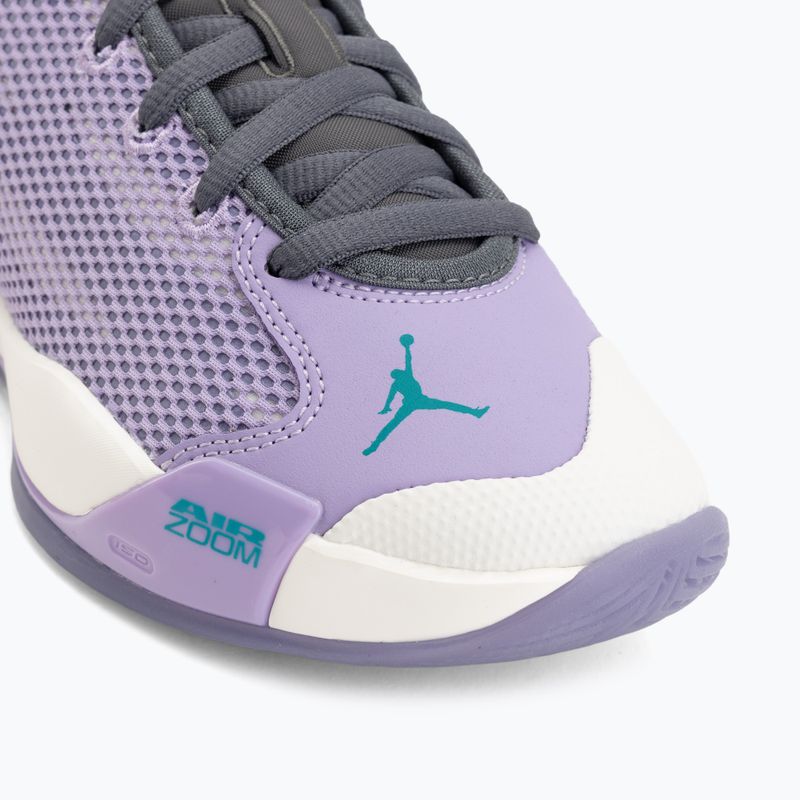 Чоловічі баскетбольні кросівки Jordan Luka 77 urban lilac/iron grey/sail/rio teal 7