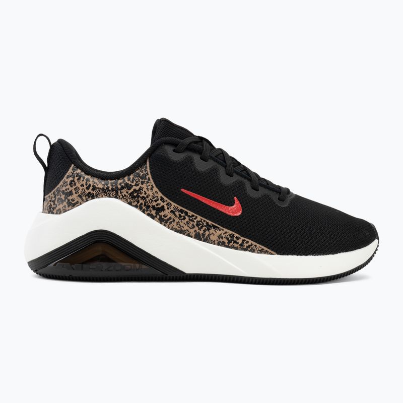 Кросівки для тренувань жіночі Nike Bella 7 black/british khaki/fusion red 2