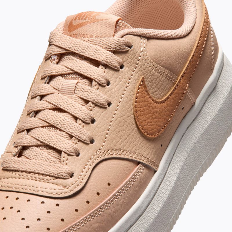 Взуття жіноче Nike Court Vision Alta shimmer/sail/light cognac 5