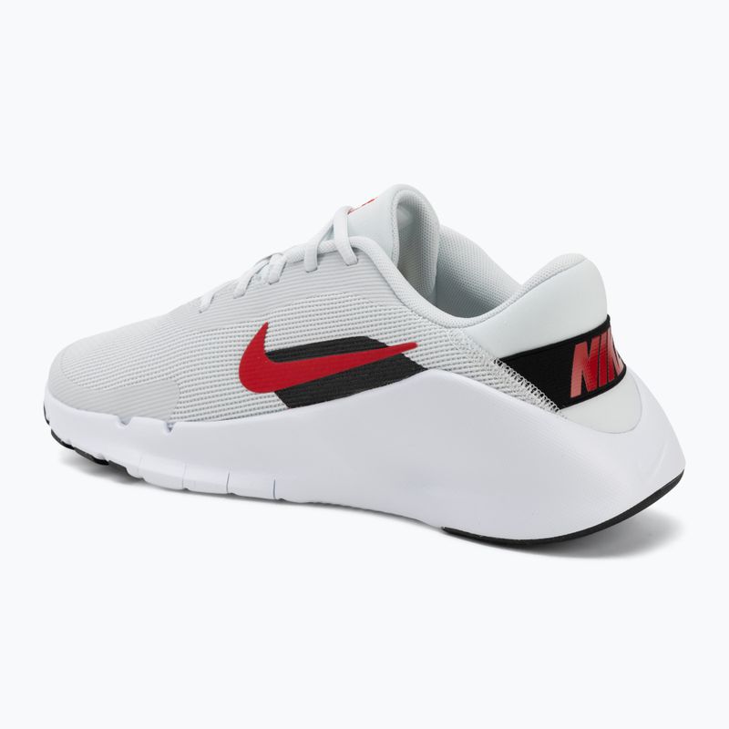 Кросівки для тренувань чоловічі Nike Flex Train off white/white/black/university red 3