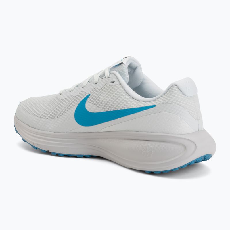 Кросівки для бігу чоловічі Nike Revolution 8 off white/vast grey/light current blue 3