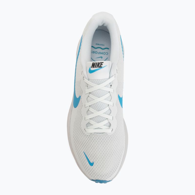 Кросівки для бігу чоловічі Nike Revolution 8 off white/vast grey/light current blue 5