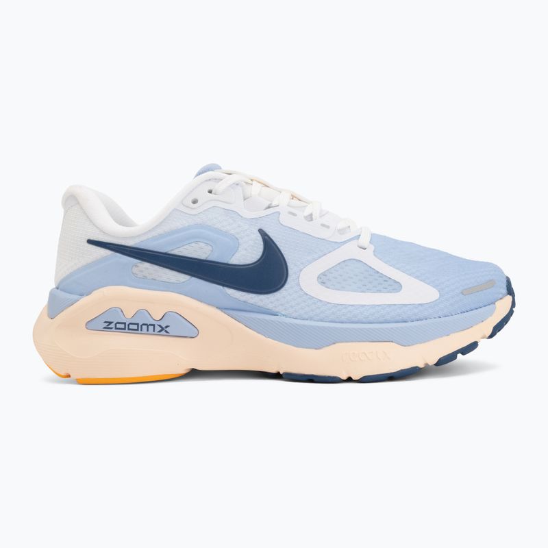 Кросівки для бігу жіночі Nike Structure Plus white/aluminum/sundial/mystic navy 2