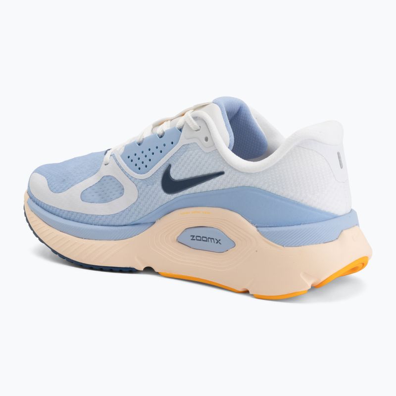 Кросівки для бігу жіночі Nike Structure Plus white/aluminum/sundial/mystic navy 3