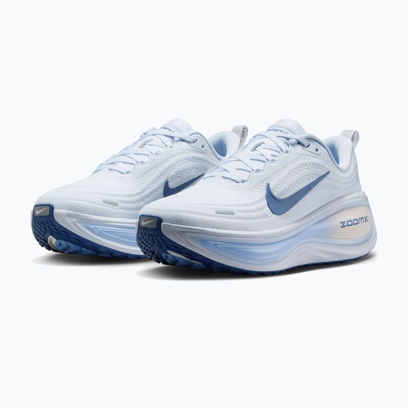 Кросівки для бігу жіночі Nike Vomero Plus white/aluminum/football grey/mystic navy 3