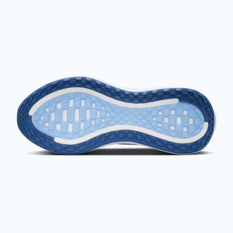 Кросівки для бігу жіночі Nike Vomero Plus white/aluminum/football grey/mystic navy 4