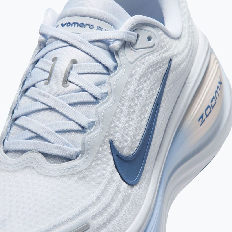 Кросівки для бігу жіночі Nike Vomero Plus white/aluminum/football grey/mystic navy 7