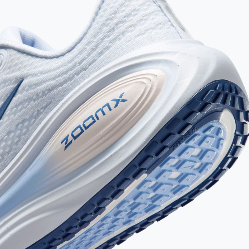 Кросівки для бігу жіночі Nike Vomero Plus white/aluminum/football grey/mystic navy 8