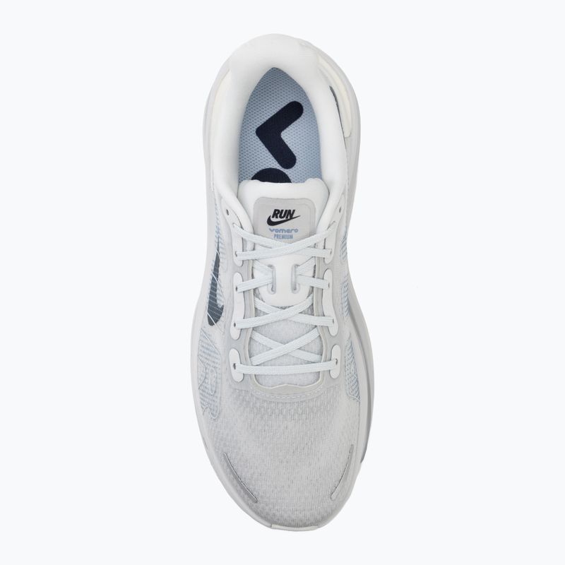 Кросівки для бігу чоловічі Nike Vomero Premium off white/grey fog/dark obsidian 5