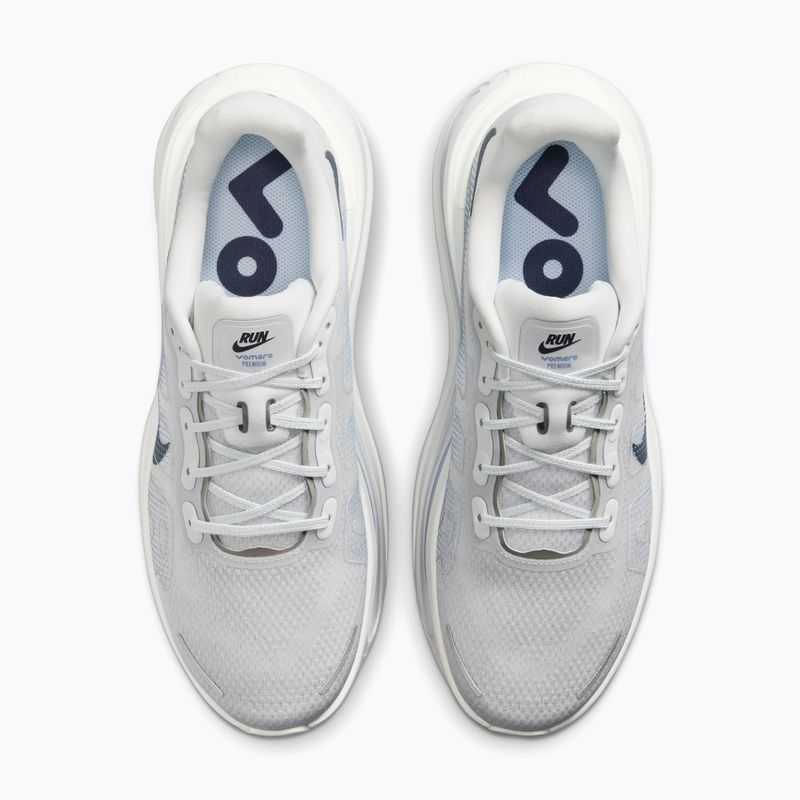 Кросівки для бігу чоловічі Nike Vomero Premium off white/grey fog/dark obsidian 5