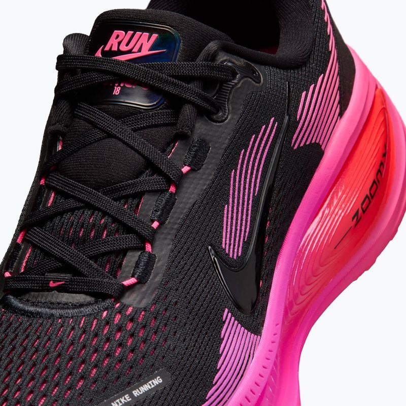 Кросівки для бігу жіночі Nike Vomero 18 black/hyper pink/laser crimson/black 7