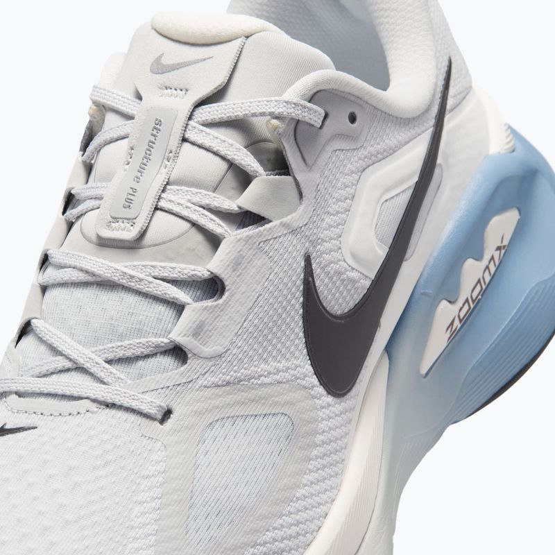 Кросівки для бігу чоловічі Nike Structure Plus grey fog/summit white/medium ash 7