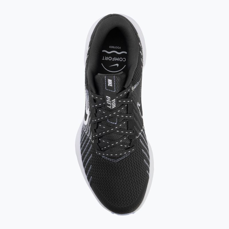Кросівки для бігу жіночі Nike Run Defy dark smoke grey/aluminum/white 5