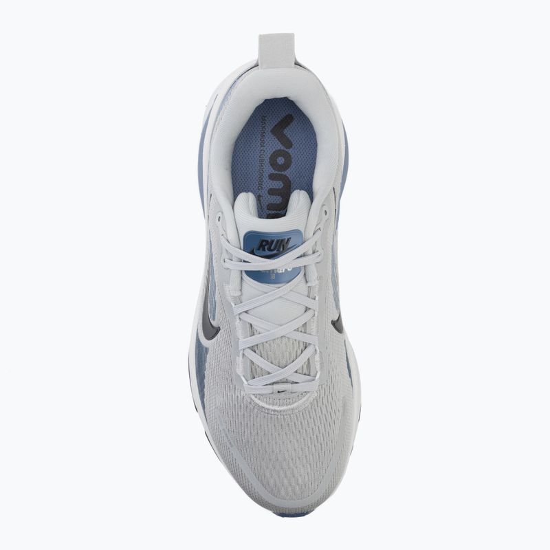 Кросівки для бігу чоловічі Nike Vomero 18 grey fog/off white/dark obsidian 5
