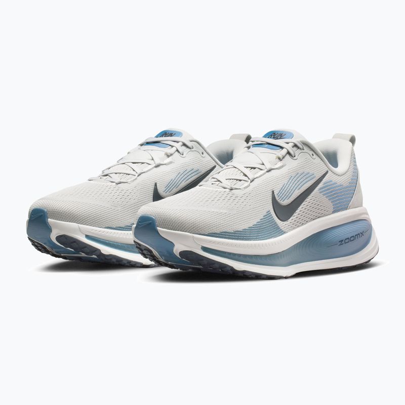 Кросівки для бігу чоловічі Nike Vomero 18 grey fog/off white/dark obsidian 3