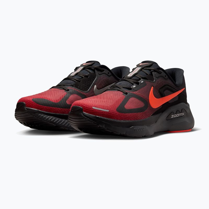 Кросівки для бігу чоловічі Nike Structure Plus black/university red/bright crimson 3