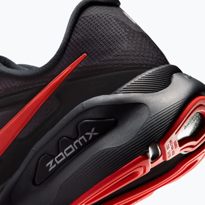 Кросівки для бігу чоловічі Nike Structure Plus black/university red/bright crimson 8