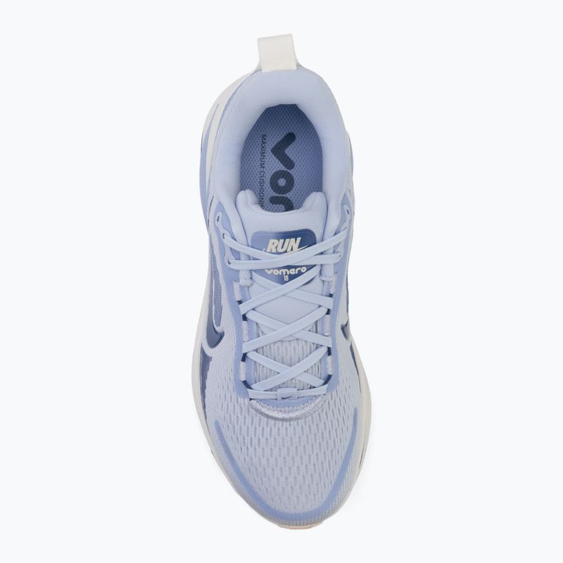 Кросівки для бігу жіночі Nike Vomero 18 hydrogen blue/aluminum/mystic navy 5
