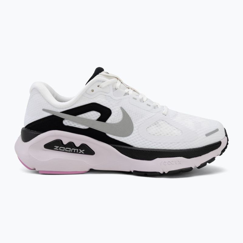 Кросівки для бігу жіночі Nike Structure Plus white/black/metallic silver 2