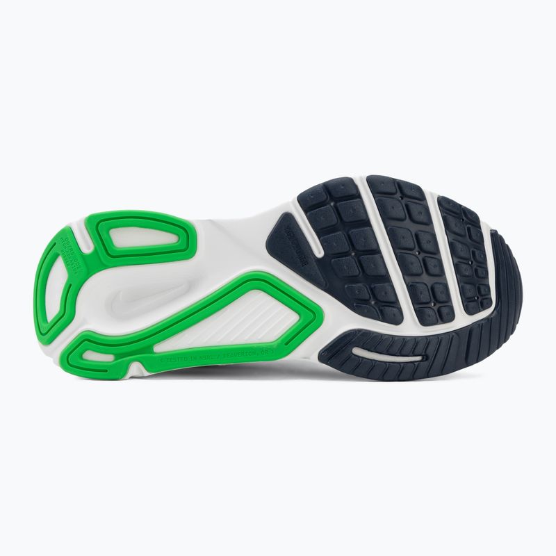 Кросівки для бігу чоловічі Nike Structure Plus white/midnight navy/green spark 4