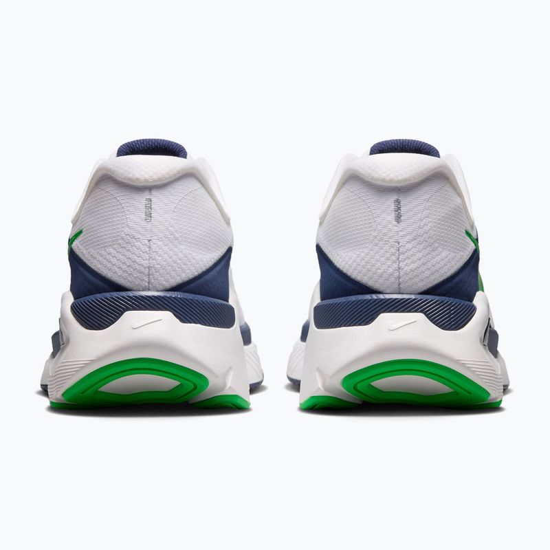 Кросівки для бігу чоловічі Nike Structure Plus white/midnight navy/green spark 6
