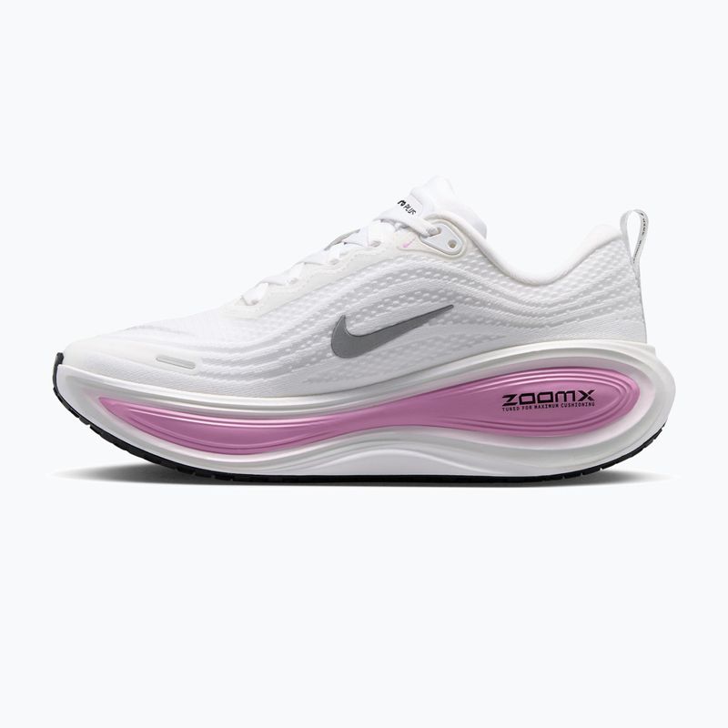 Кросівки для бігу жіночі Nike Vomero Plus white/bleached lilac/metallic silver 2