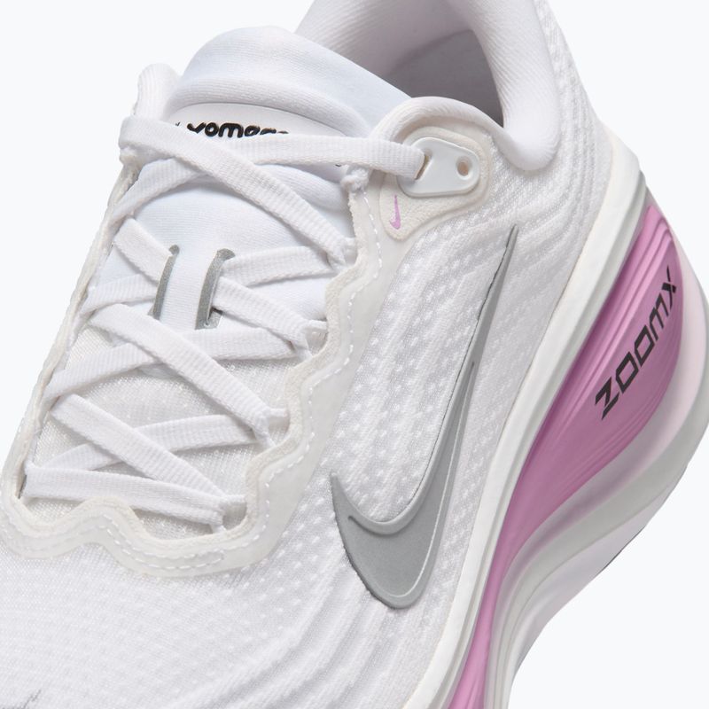 Кросівки для бігу жіночі Nike Vomero Plus white/bleached lilac/metallic silver 7
