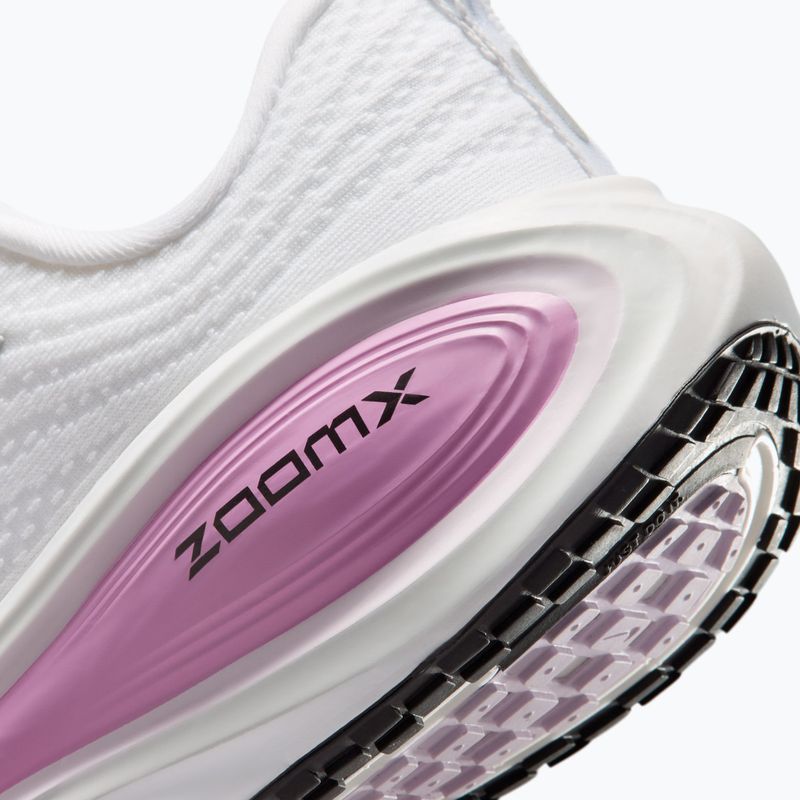 Кросівки для бігу жіночі Nike Vomero Plus white/bleached lilac/metallic silver 8