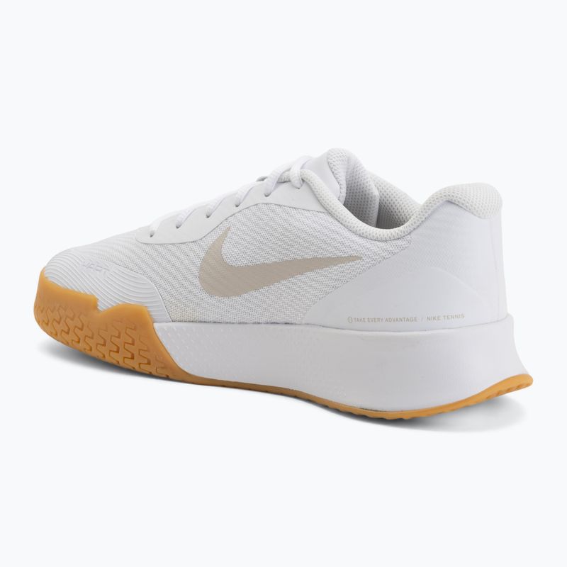 Кросівки тенісні чоловічі Nike Vapor Lite 3 White/Summit White/Light Orewood Brown 3