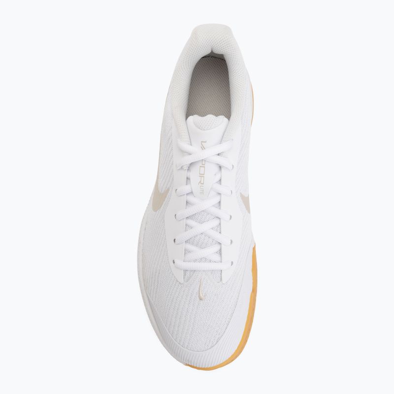 Кросівки тенісні чоловічі Nike Vapor Lite 3 White/Summit White/Light Orewood Brown 5