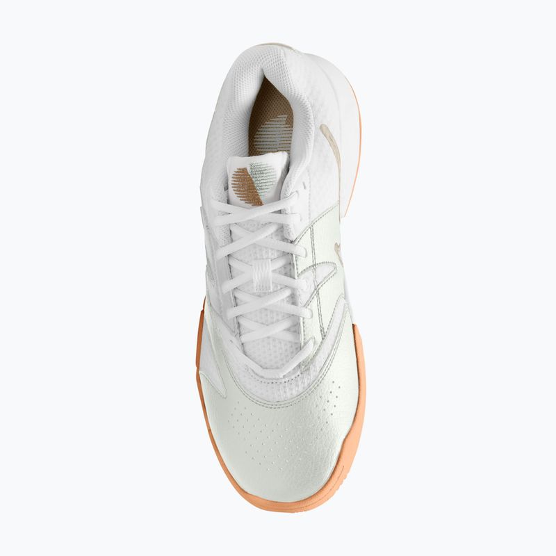 Кросівки тенісні чоловічі Nike Court Lite 4 White/Summit White/Linen/Light Orewood Brown 3